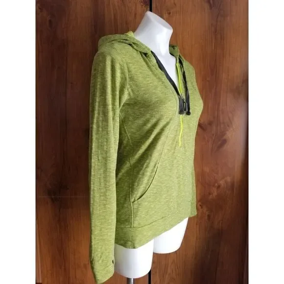 Lucy Athletic Green Half Zip-up Sweater - Picture 2 of 5